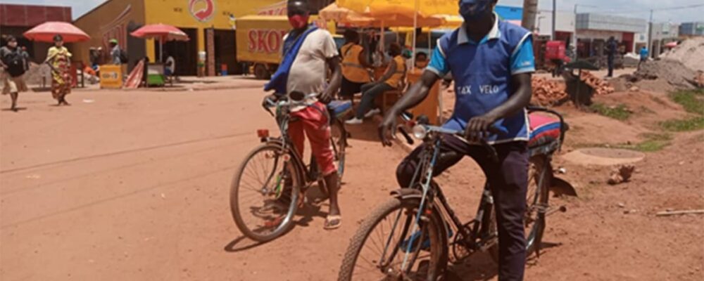 Taxi-velo informal workers in Rwanda Source: Rwanda COVID-19 research group
